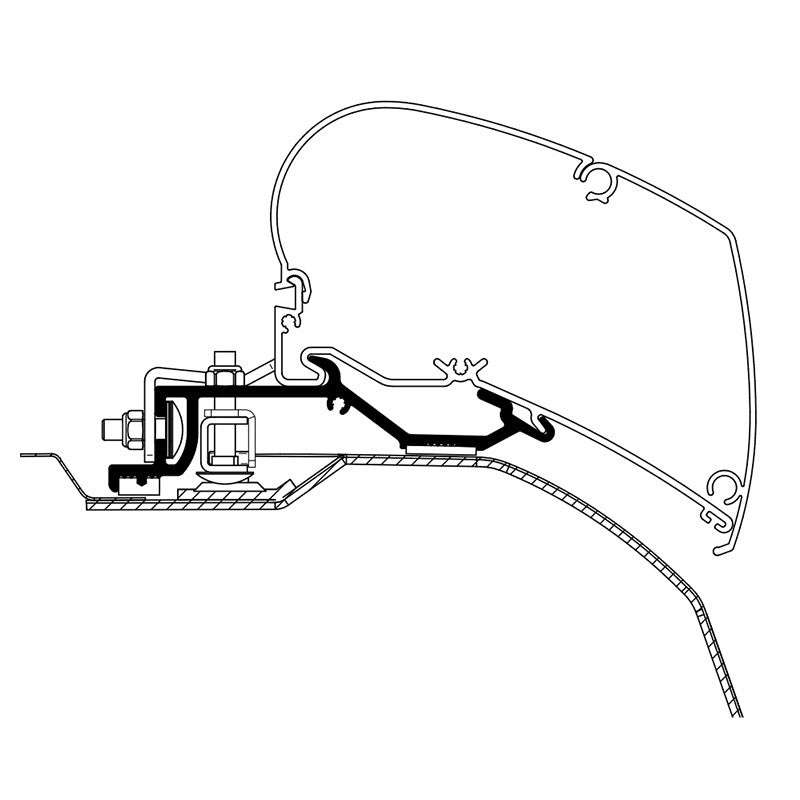Thule 6200/6300 Roof Awning Mounting Kit