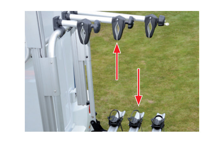 BR Systems Bike Lift Rail Kit for 3rd Bike