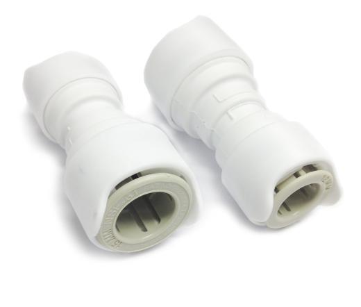 Push-Fit Adaptor Straight 15mm (F) - 12mm (F)