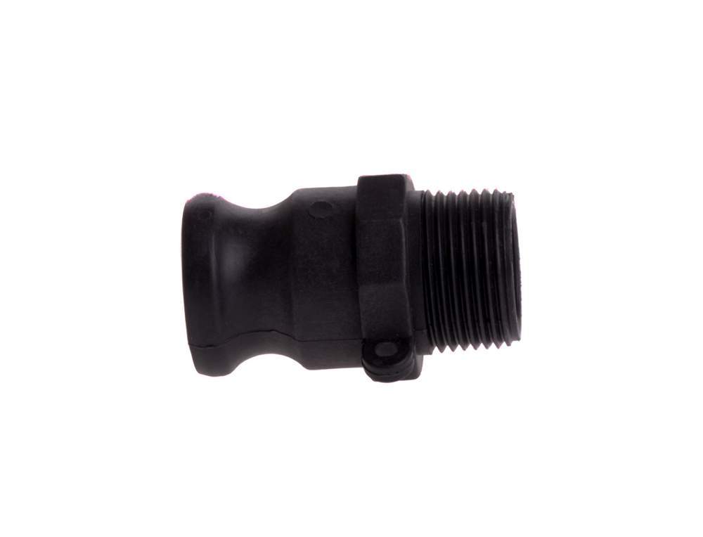 Waste Connector Camlock 25mm (M) - 25mm BSP Thread (M)