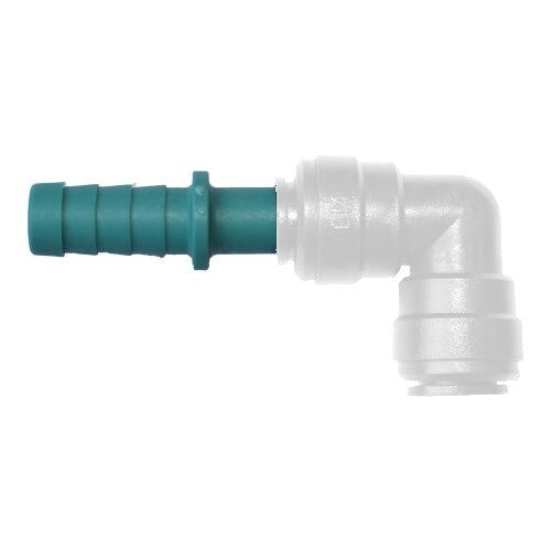 Push-Fit Adaptor Straight 13mm Stem (M) - 1/2" Hosetail (M)