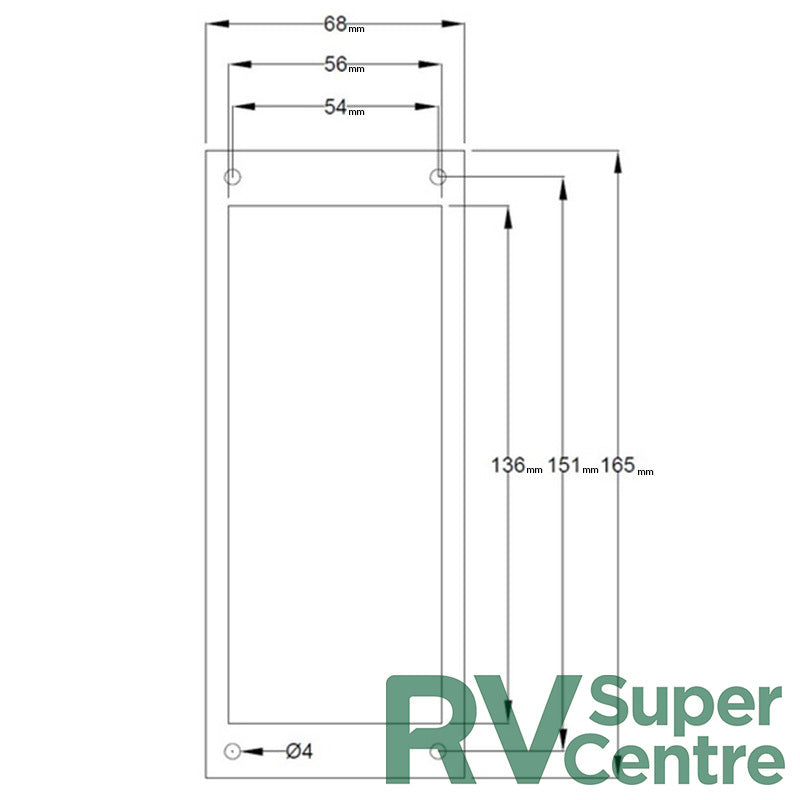 Connex RV Switch Panel 6-Way 12V***