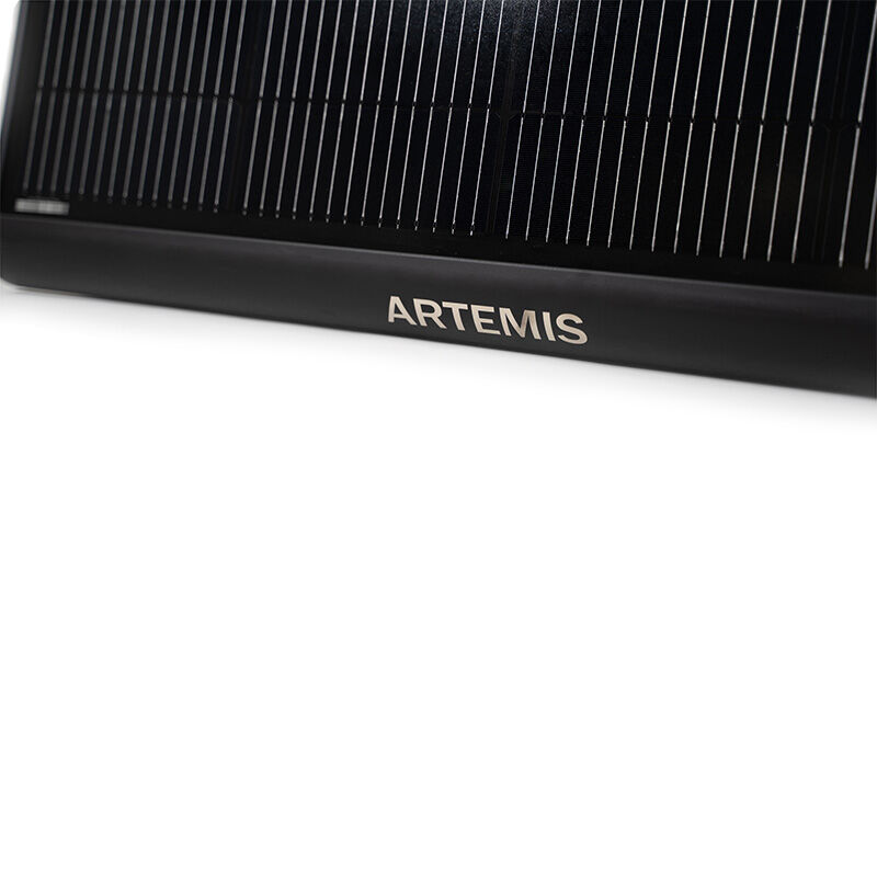 Artemis BLACK 200W Solar Panel with Mounting Brackets