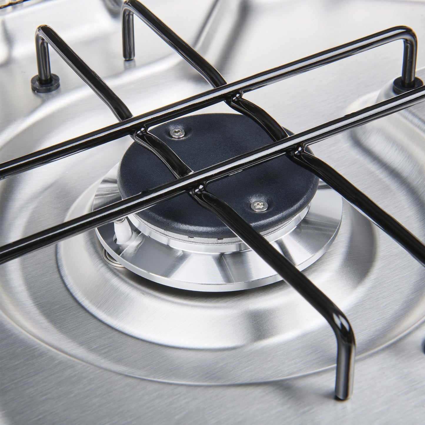 Dometic 2 Burner Hob with Glass Lid - Piezo Ignition