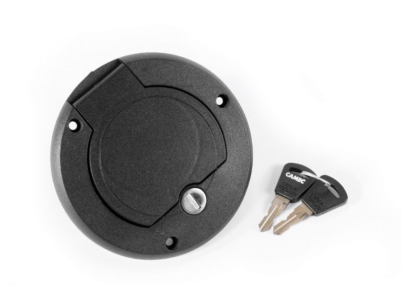 Camec Water Filler with Cap/Lock RH Black