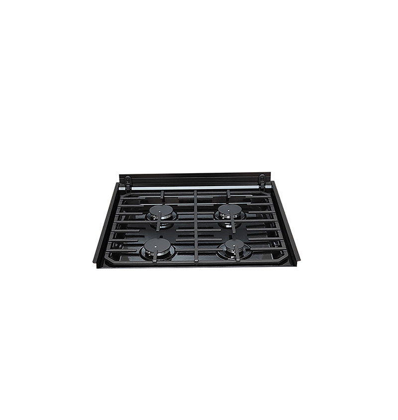 Thetford K1500 Oven/Grill with 4 Burner Hob Mirror Finish