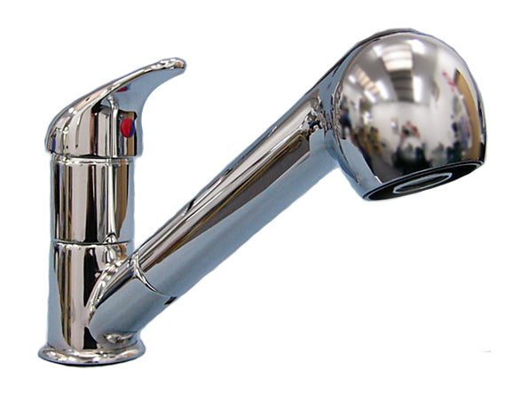 Camec Sink Mixer/Tap With Pullout Shower Chrome