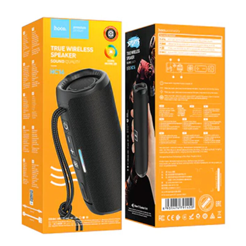 HOCO Bluetooth Speaker with Strap 10W Black