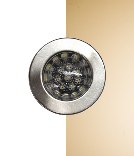 Lumo DownLite LED Downlight Brushed Nickel Finish - Warm White
