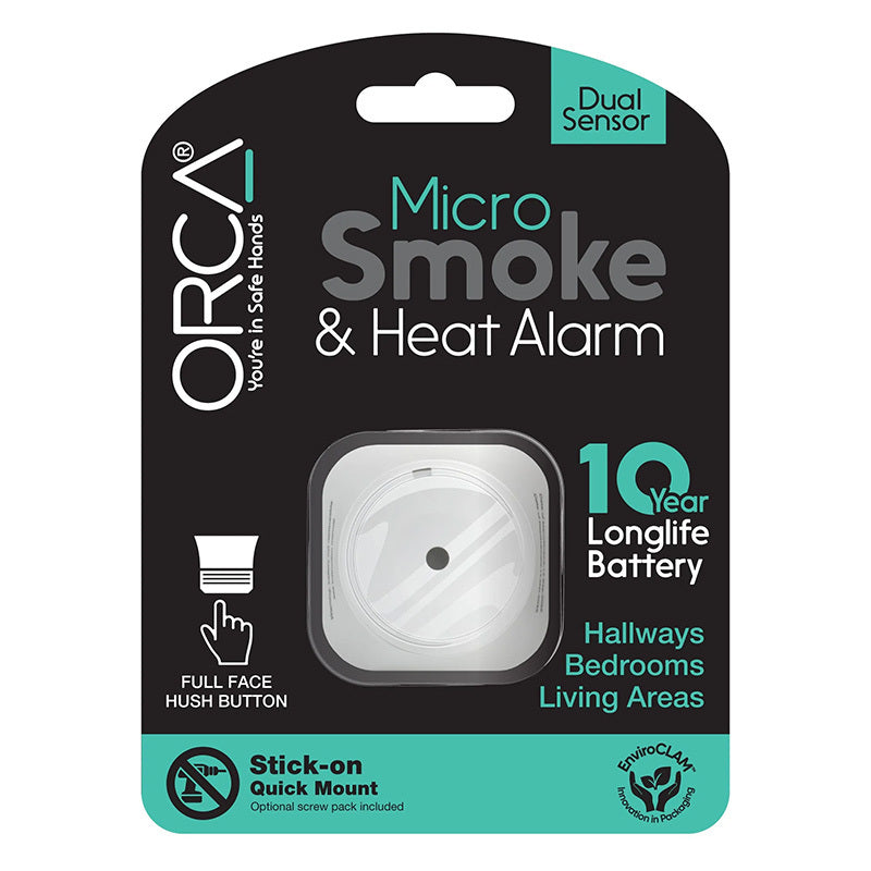 Orca Micro Smoke and Heat Alarm
