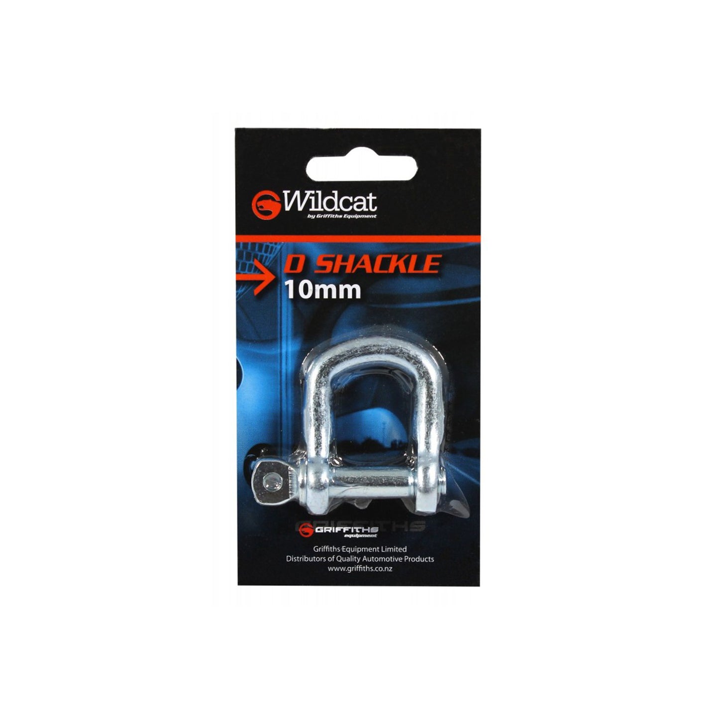 Wildcat D Shackle 10mm