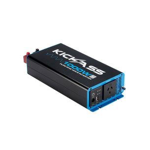 KickAss Pure Sine Wave Inverter with AC Transfer 12V/1000W