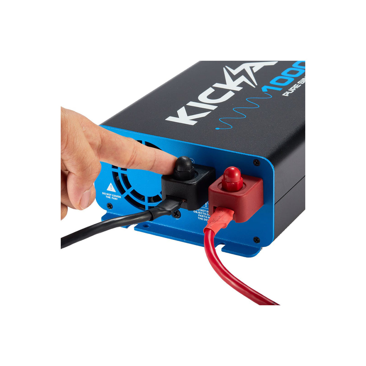 KickAss Pure Sine Wave Inverter with AC Transfer 12V/1000W