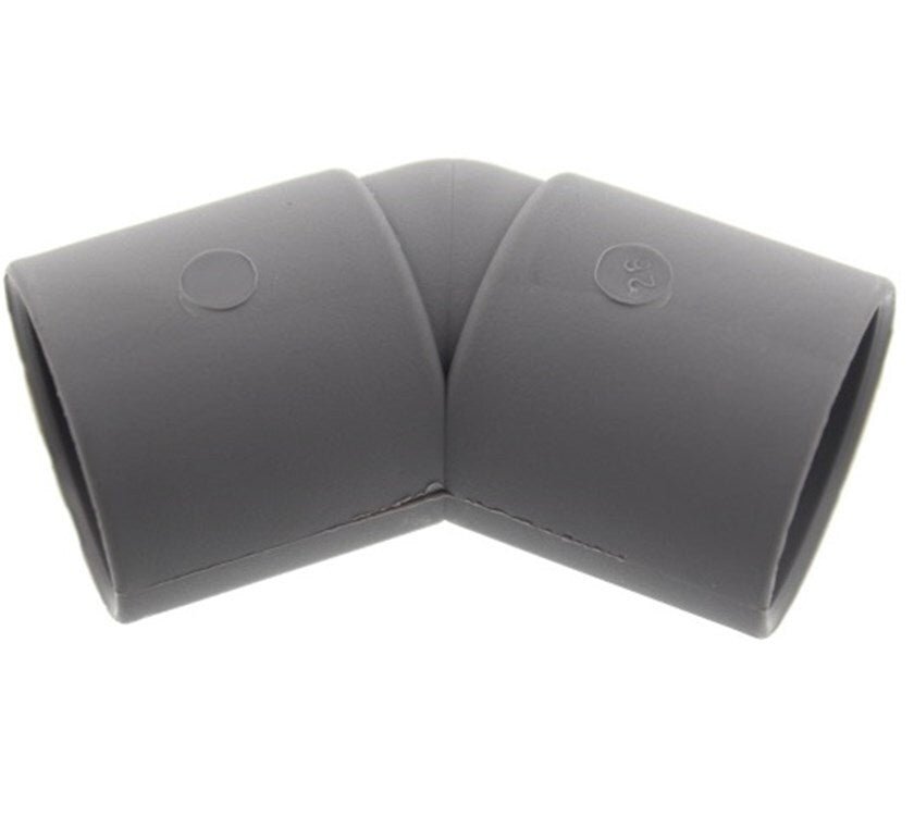 Waste Pushfit Connector Female/Female 135 Degree 28mm