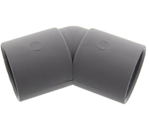 Waste Pushfit Connector Female/Female 135 Degree 28mm