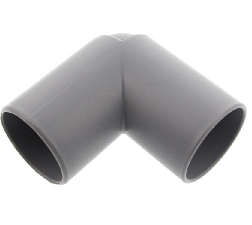 Waste Pushfit Connector Female/Female 90 Degree 28mm