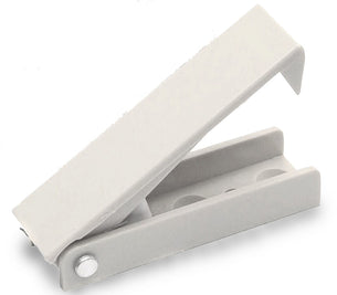 Locker/Service Door Part - Catch/Retainer White***