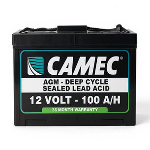 Camec Sealed Lead Acid Battery 12V/100AH