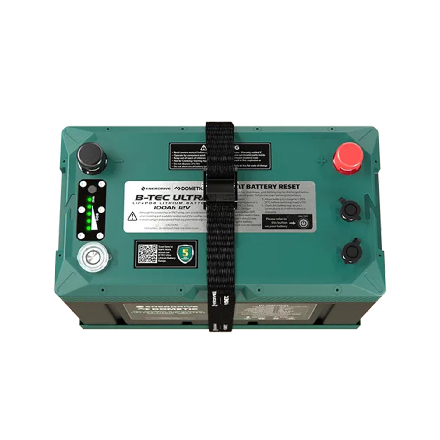 Enerdrive B-TEC G3 Ultra Lithium Battery 12V/100AH
