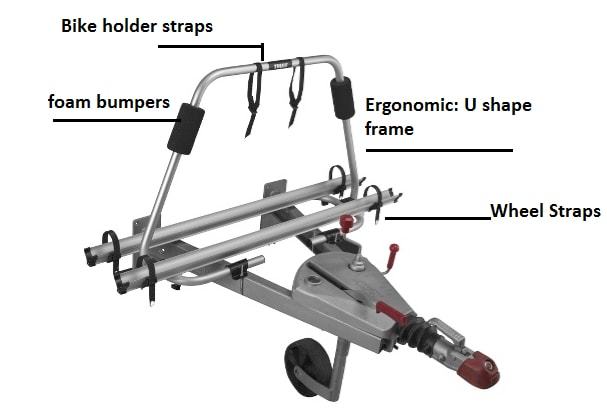 Thule A Frame Caravan Light Bike Rack