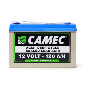 Camec Sealed Lead Acid Battery 12V/120AH