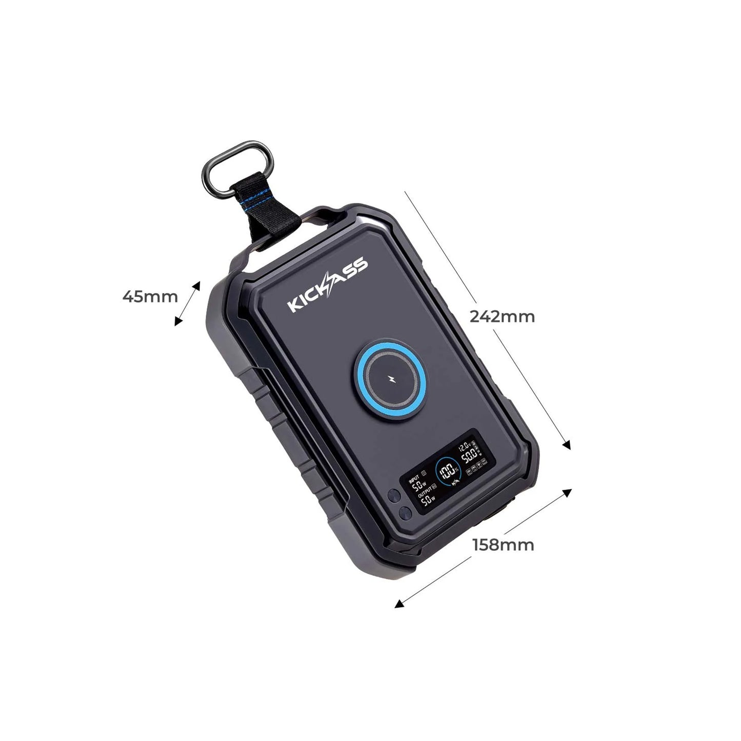 KickAss KickCharge Portable Power Station 150Wh