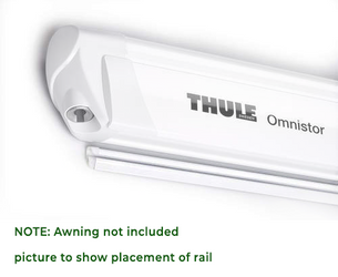 Thule Universal Awning Rail Kit White 4m