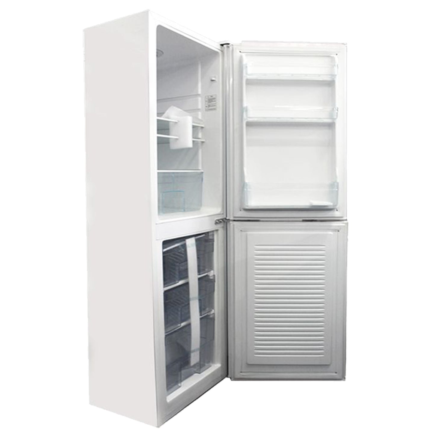 Challenger Fridge/Freezer Silver Finish 12/24V - 160L