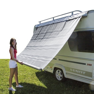 Fiamma Caravanstore Bag Awning 2.55m Royal Grey (2.25m Extension)