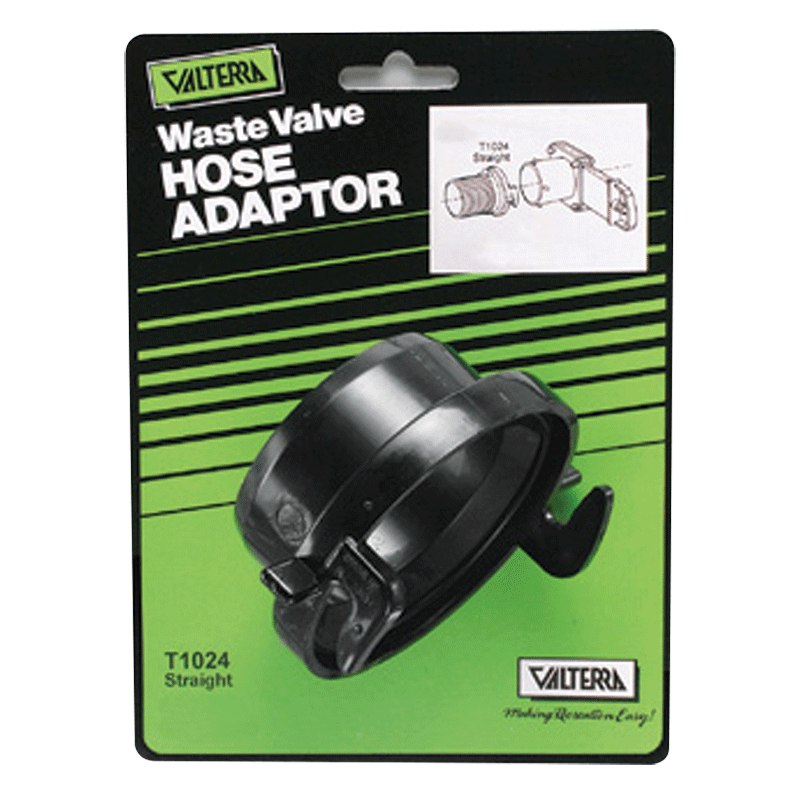 Valterra Waste Hose Adaptor 3" Straight