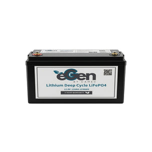 eGen Deep Cycle Lithium Battery with Bluetooth 12V/200AH