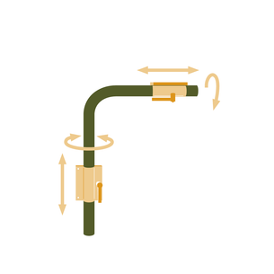 Columbus Table Pedestal Kit Type 2