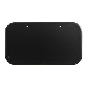 Coast RV Folding Picnic Table with LED Light and Backing Plate  - Black