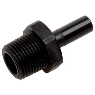 Push-Fit Adaptor Straight 12mm Stem (M) - 1/2" BSP Thread (M)