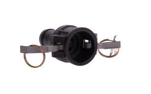 Waste Connector Camlock 32mm (F) - 32mm Hosetail (M)