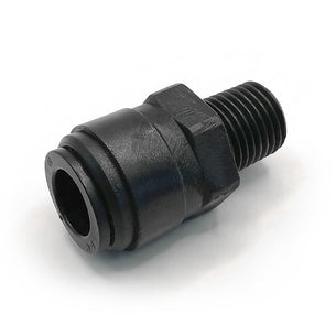 Push-Fit Adaptor Straight 12mm (F) - 1/2" BSP Thread (M)