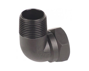 Waste Connector Elbow 25mm (M) - 25mm (F)