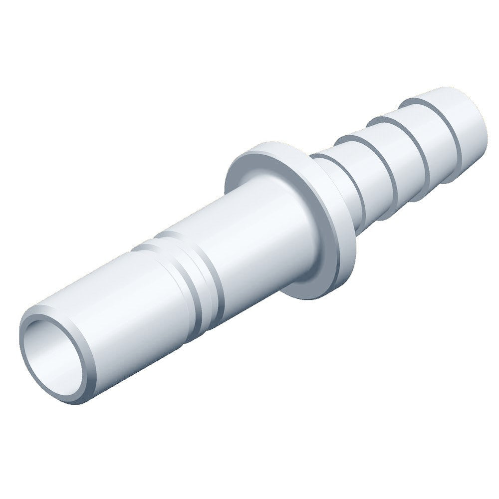 Push-Fit Adaptor Straight 10mm Stem (M) - 3/8" Hosetail (M)