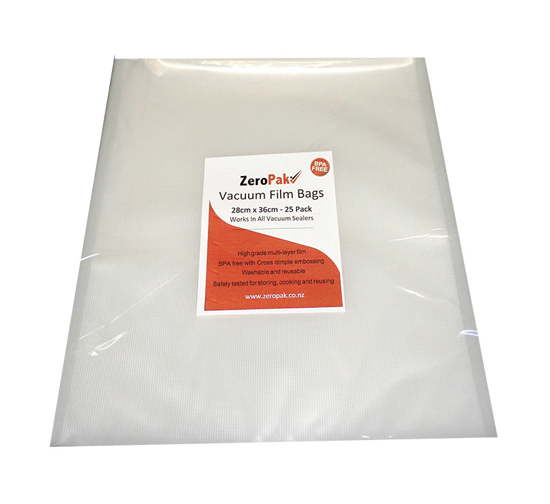 ZeroPak Vacuum Bags 28 x 36cm 25pk***