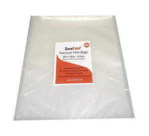 ZeroPak Vacuum Bags 28 x 36cm 25pk***