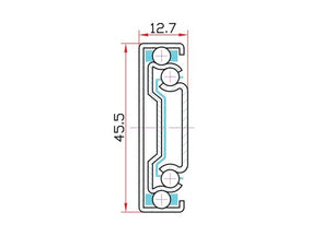 Drawer Slide Stainless Steel 400mm to 800mm