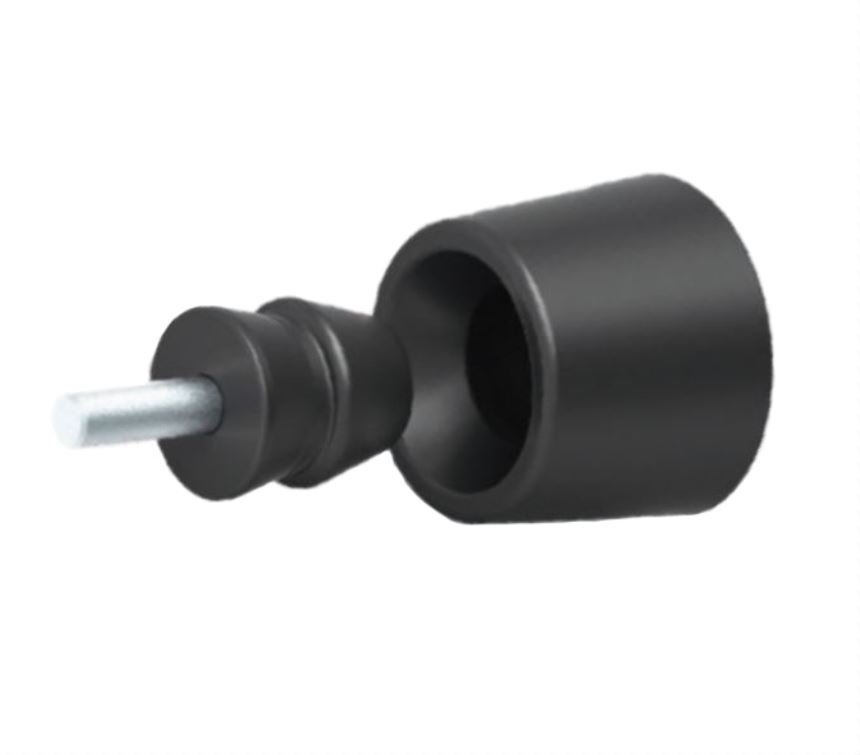 Door Retainer Hold Back Black Rubber 36mm