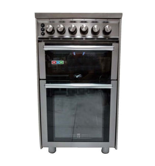Challenger Kakapo Gas Oven with 4 Burner Hob Stainless Steel