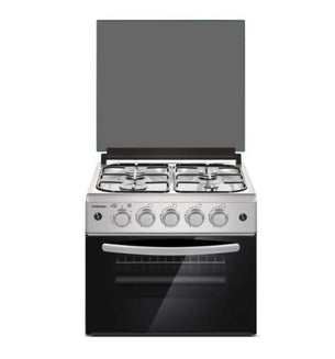 Challenger Silvereye Gas Oven with 4 Burner Hob