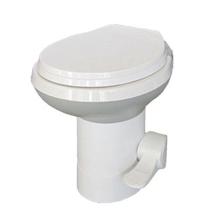 Challenger Gravity Flush Toilet with Flush & Elbow