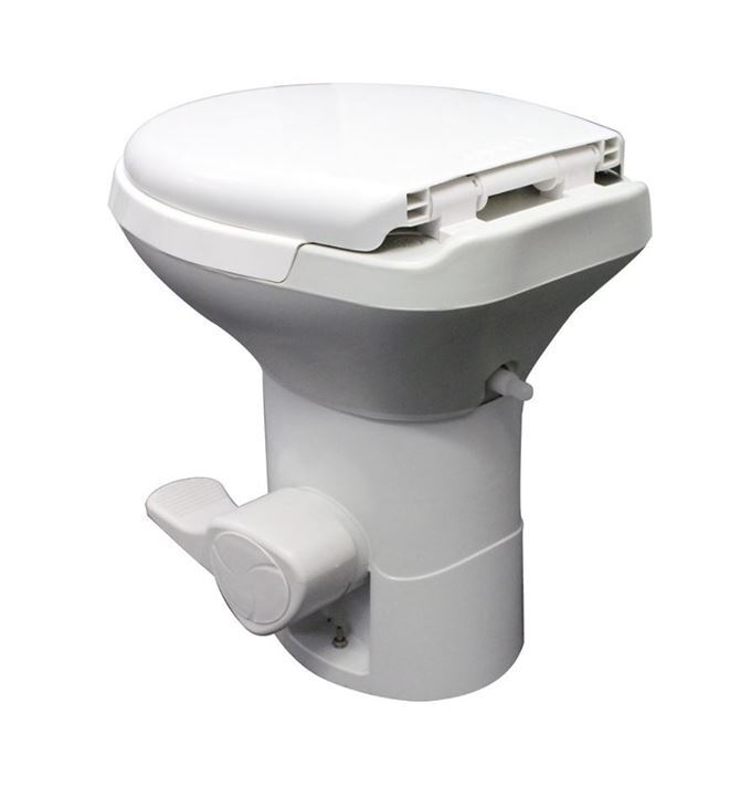 Challenger Gravity Flush Toilet with Flush & Elbow