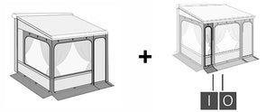 Fiamma 2021 Privacy Room Attachment I - Front Panel 50