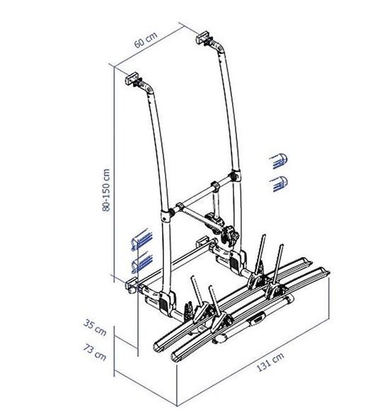 Thule Excellent Bike Rack Standard Black