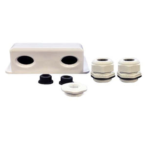 Solar Cable Entry Cover White