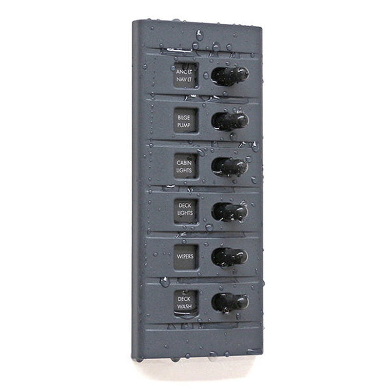 Connex RV Switch Panel 6-Way 12V***